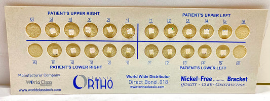Ortho Classic seramik braket seti