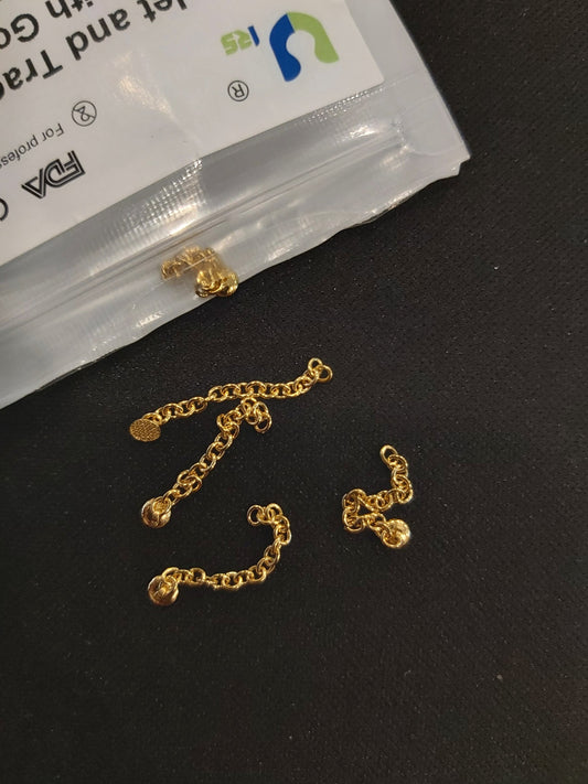 Eruption and Traction Chain (Gold & Silver Chain)