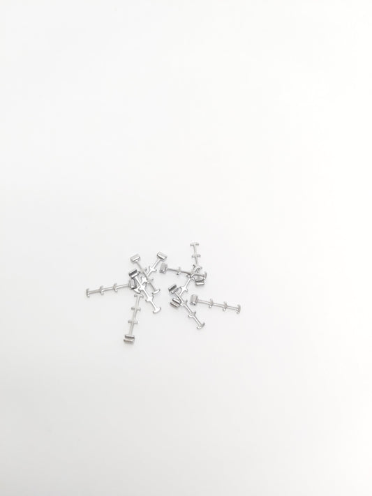 Crimpable Hooks Fish Bone