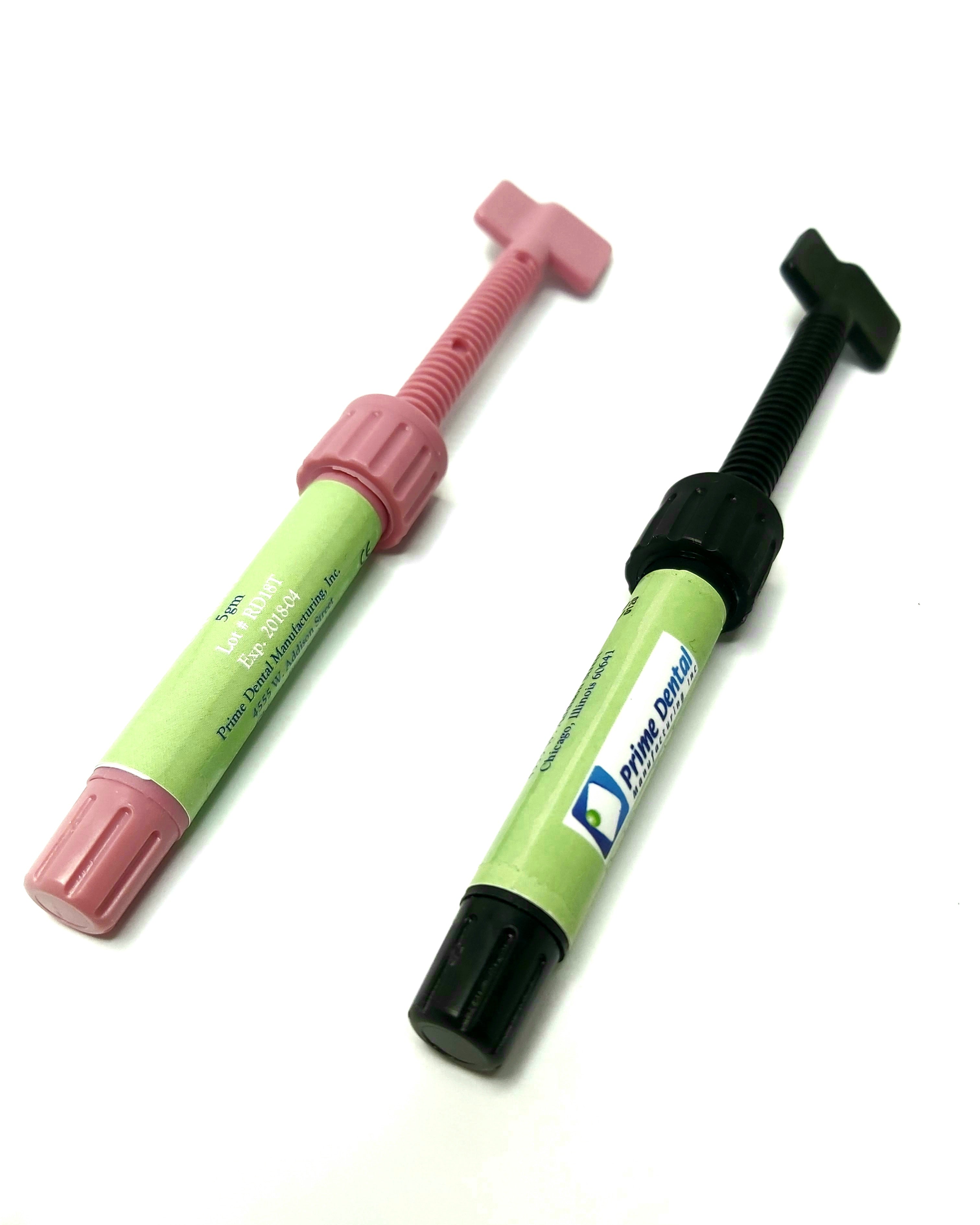 Prime-Dent Automix Dual Cure Glass Ionomer Band Cement – 10gm Syringes, Exp 2026+, USA Made