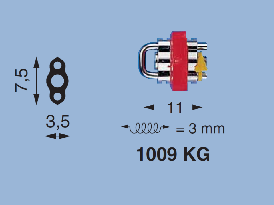 Tek Taraflı Medium Seri Vidalar