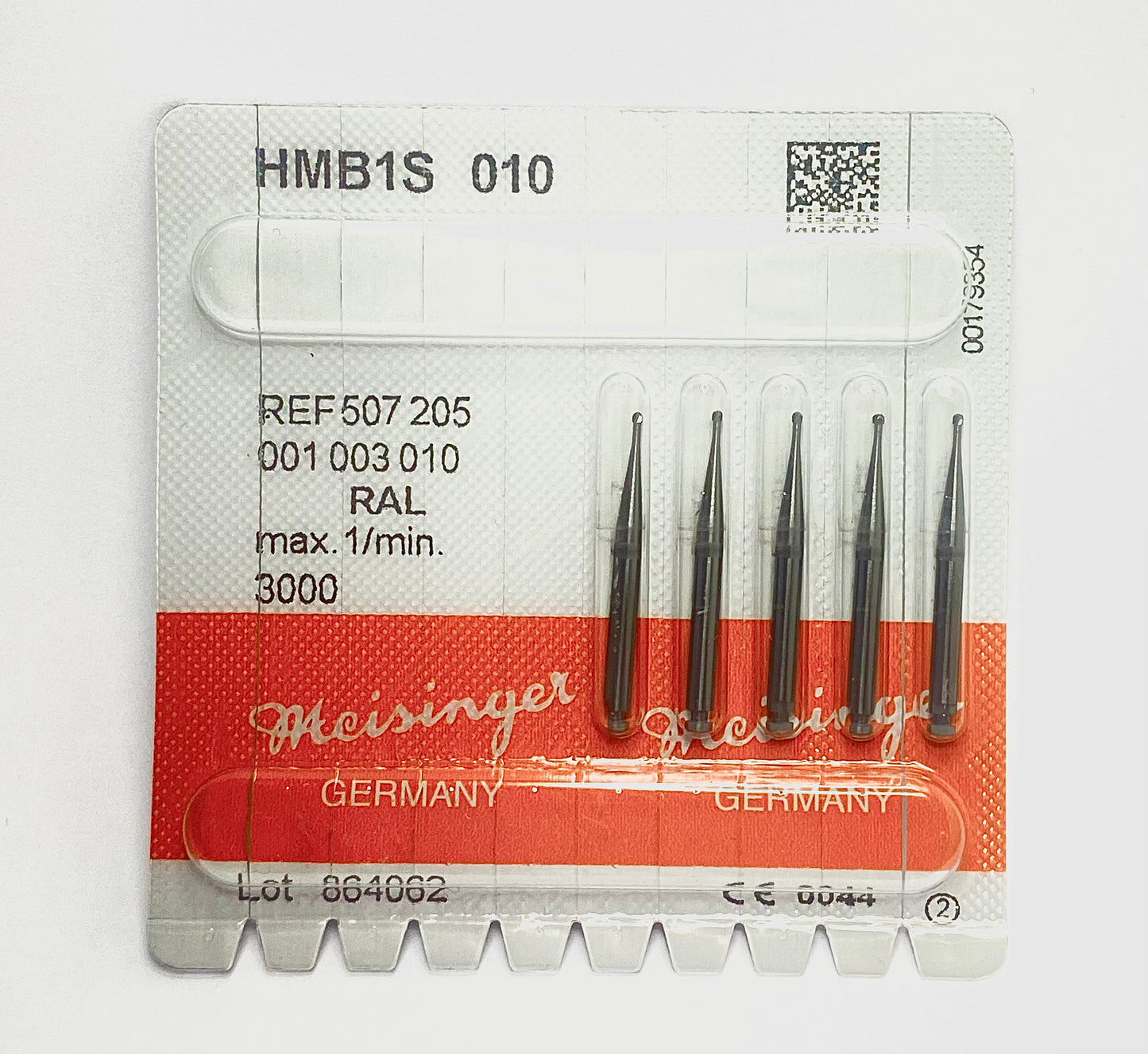 Meisinger Black Cobra 1mm Round Initial Drill