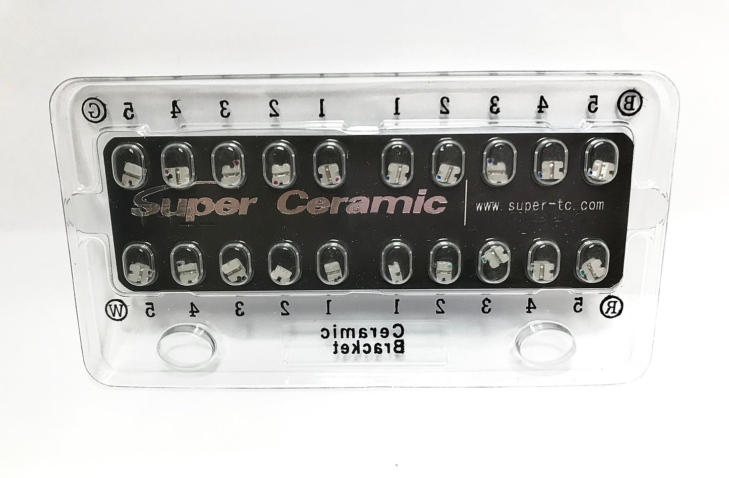 Super Crystal Metal Slotlu Seramik Braket Seti