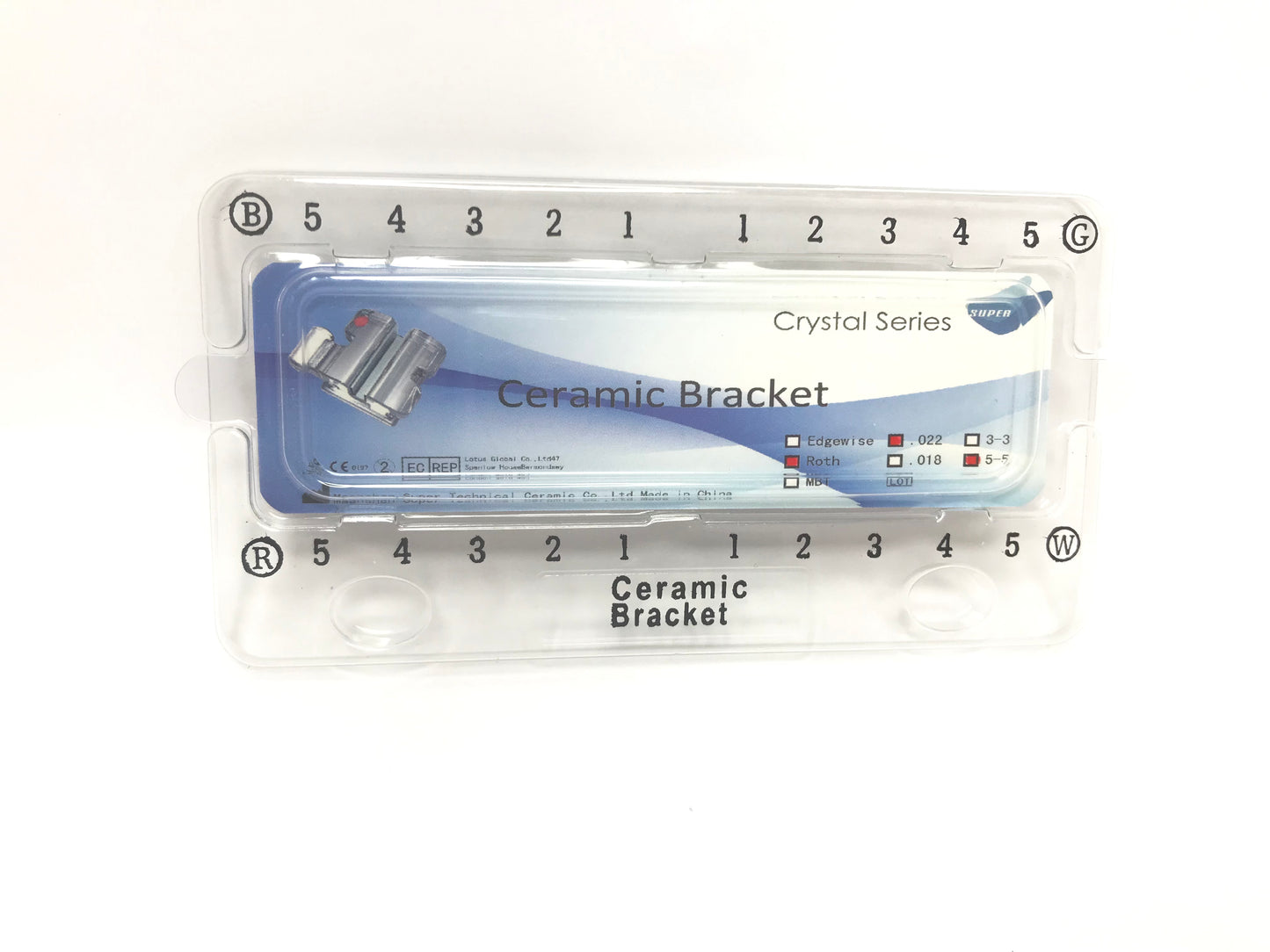 Super Crystal Metal Slotlu Seramik Braket Seti