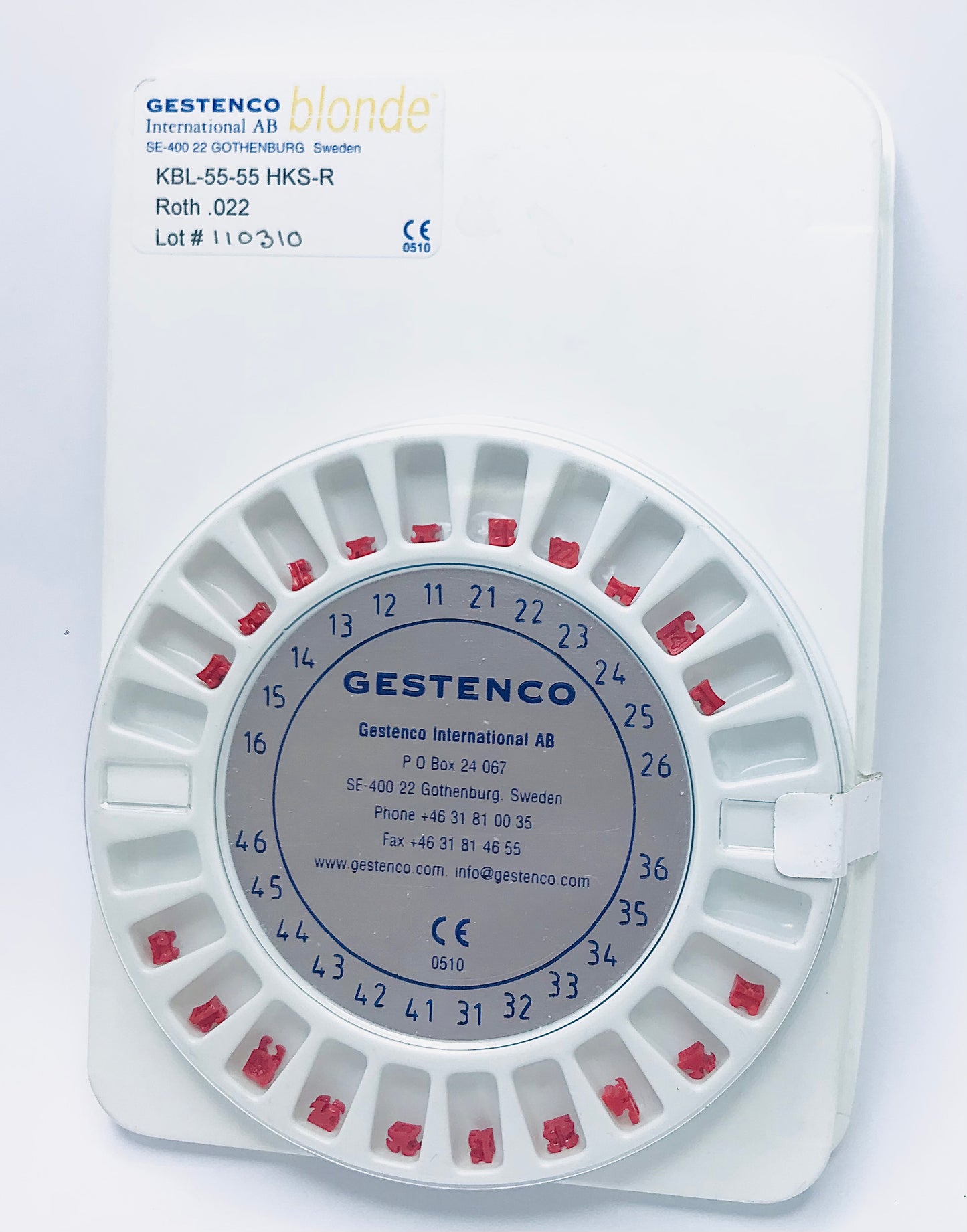 Gestenco Blonde Braket Seti