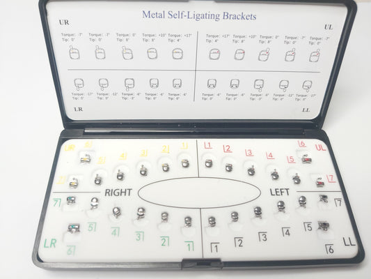 Yamei Oval Self-Ligating Bracket Seti  (BO32-242SM)