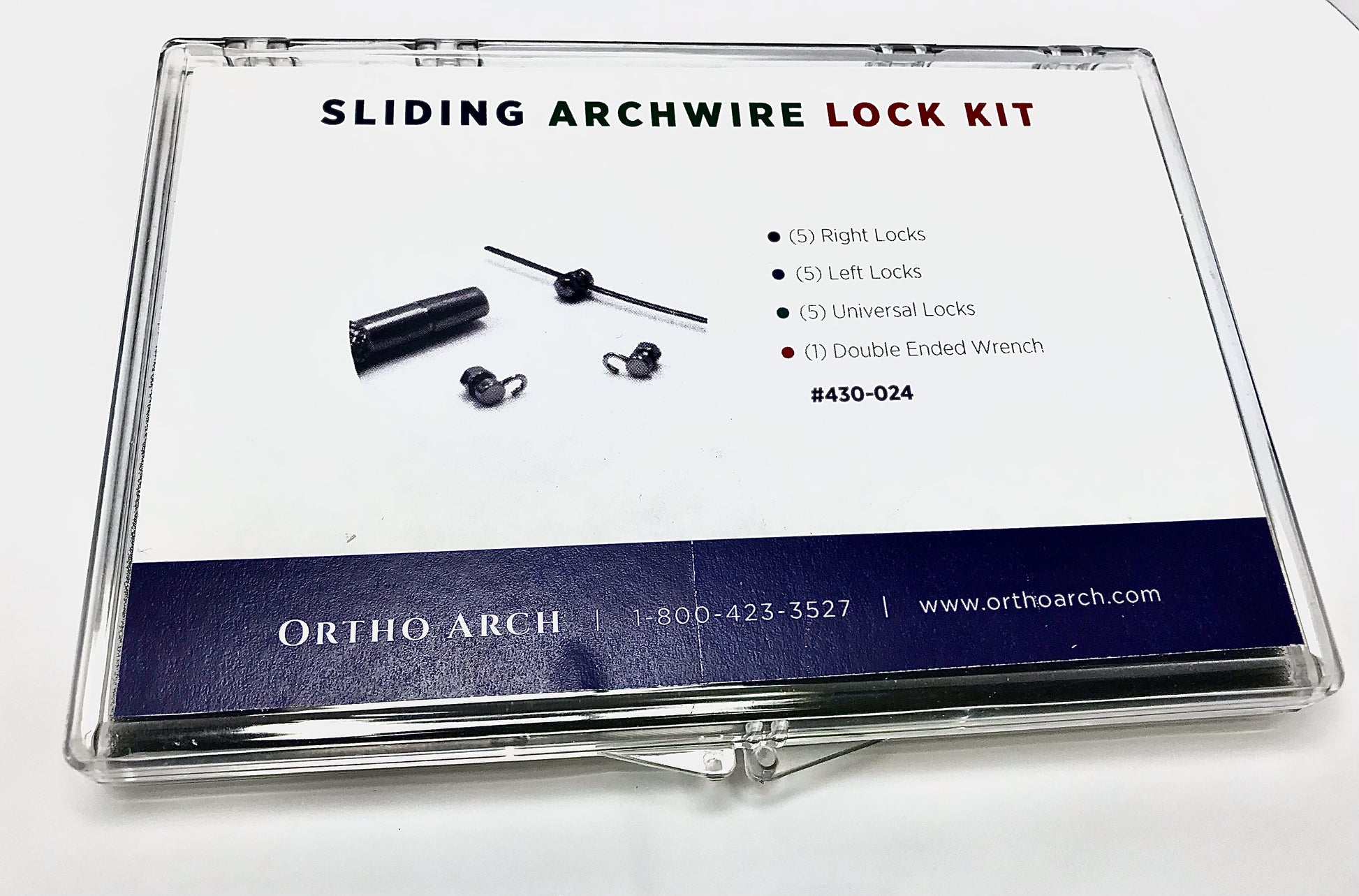 Sliding Archwire Lock ( Gurin Lock Small ) – Ortam Ortodonti